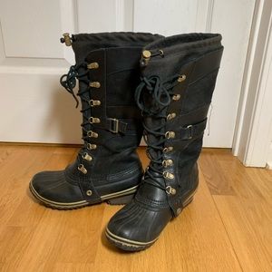 Sorel Joan of Arc boots size 7 black